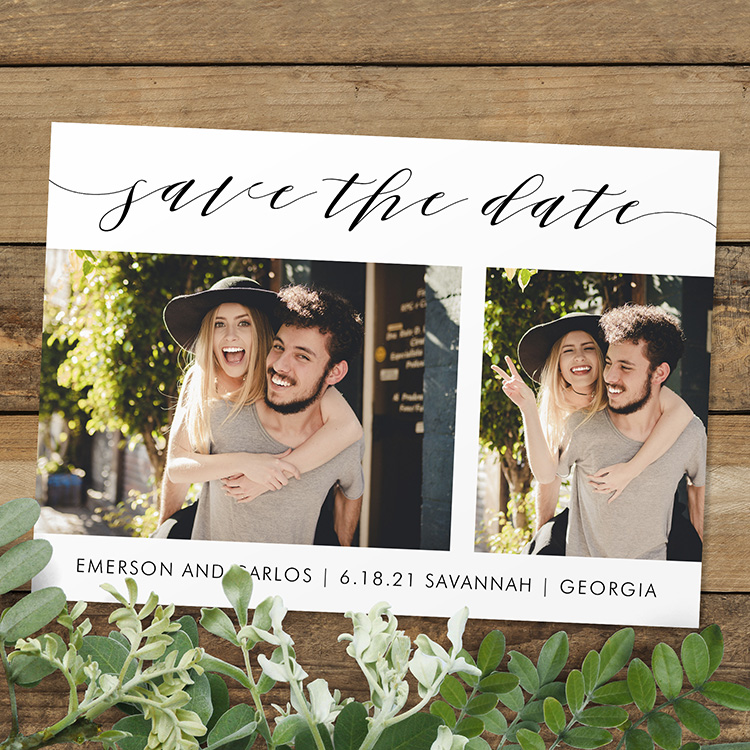 Emerson & Carlos Save the Date