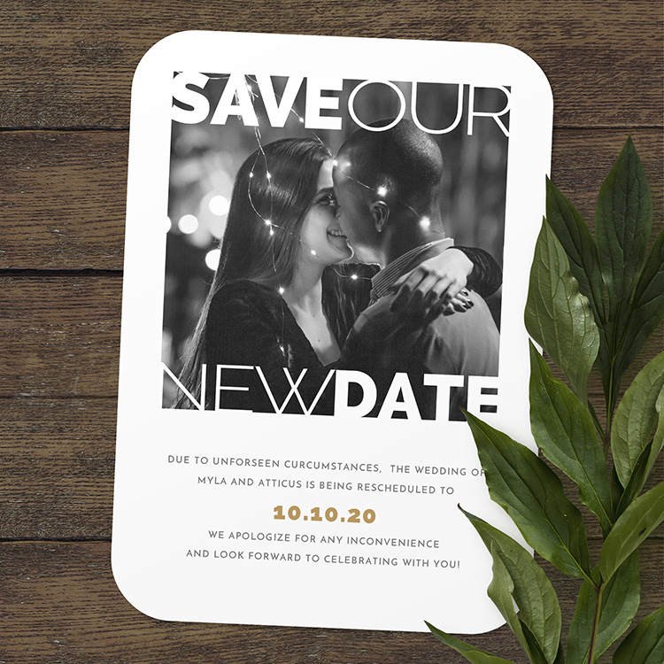 Photo Save Our New Date