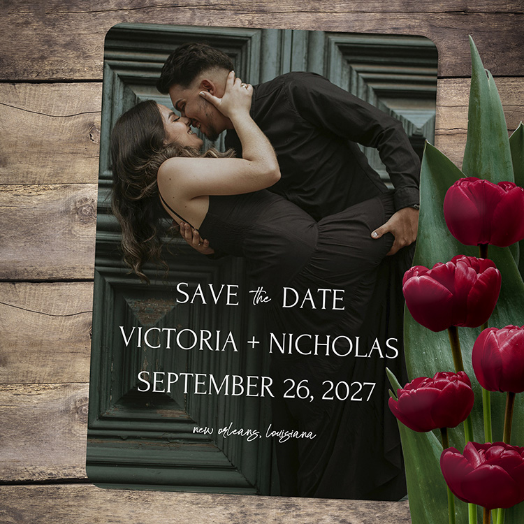Victoria & Nicholas Save the Date